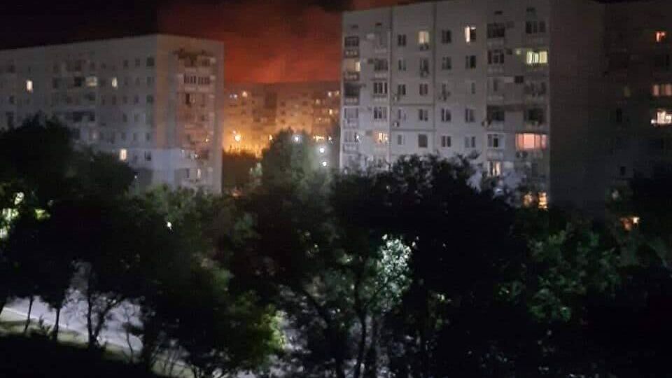 Унаслідок обстрілу жителі міста дістали осколкові поранення