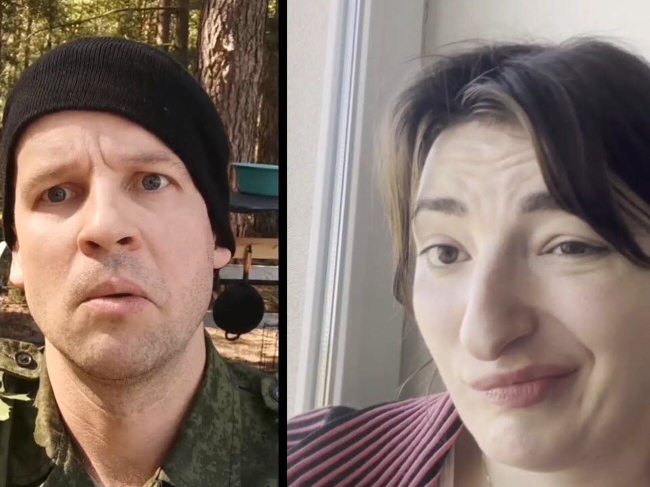 Великий и Оруджова разыграли сцену общения российского оккупанта с супругой