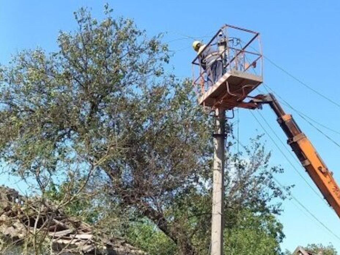 Без світла поки що залишається 91 населений пункт у Донецькій області та вісім населених пунктів у Дніпропетровській області