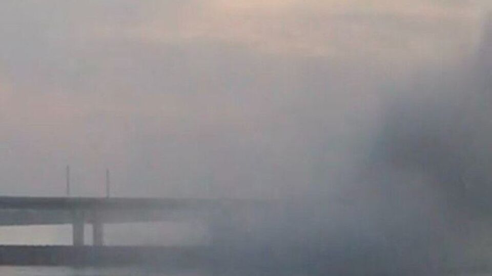 В Херсоне ВСУ, вероятно, поразили переправу оккупантов возле Антоновского моста