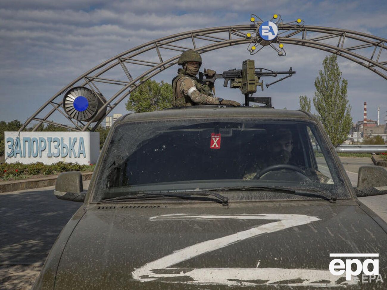 Техника оккупантов находится на ЗАЭС в непосредственной близости от реакторов