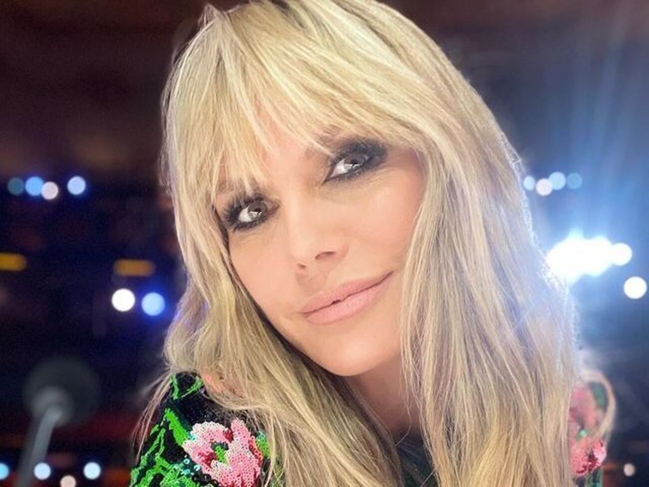 Клум показала пляжное фото