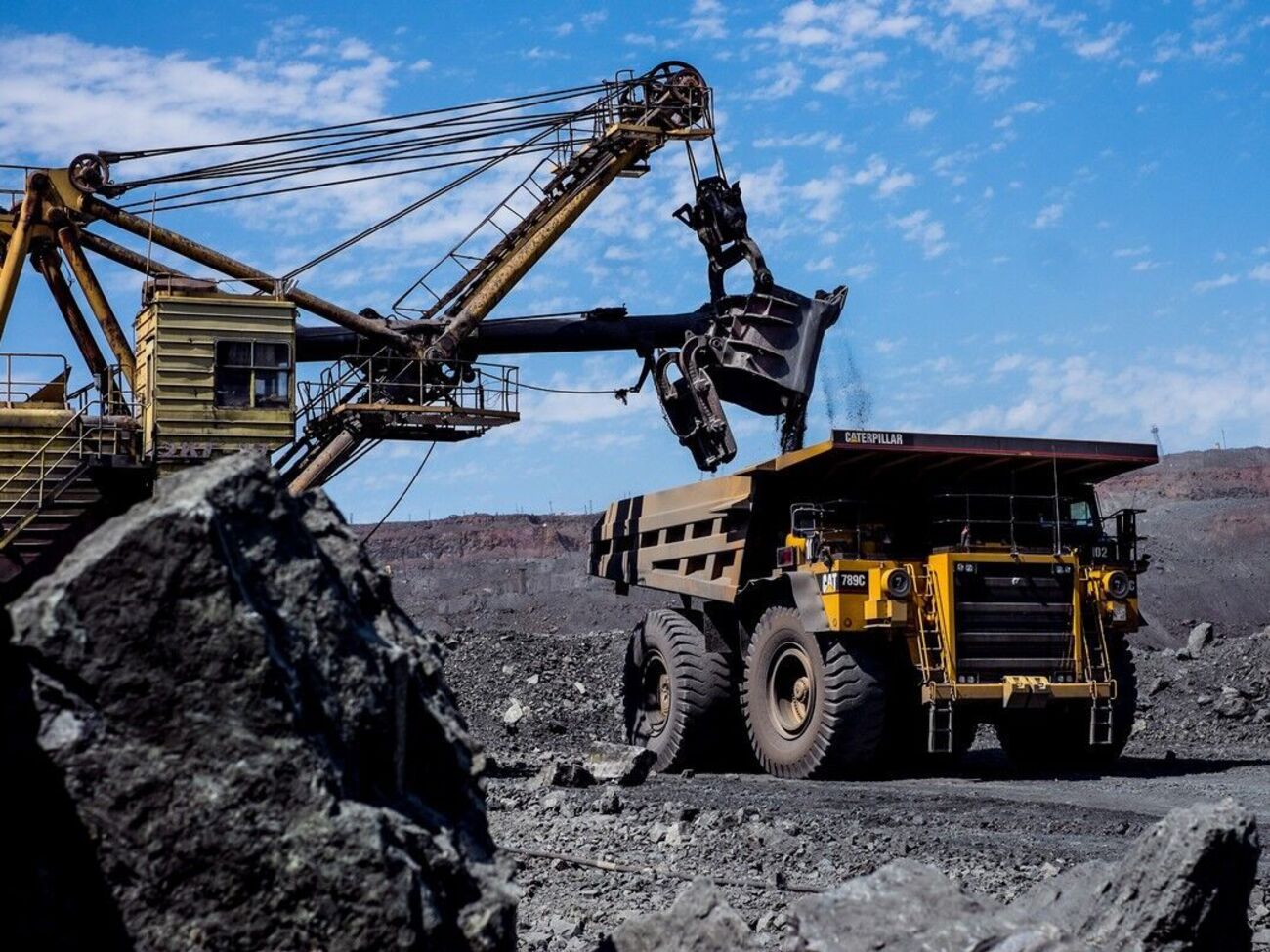 "ПівнГЗК" змушений був припинити видобування руди і скоротити виробництво в липні до 18% довоєнного рівня