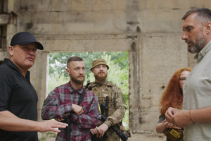 Артур Палатный (слева): Объединяем усилия, поддерживаем воинов и пострадавших от агрессии России