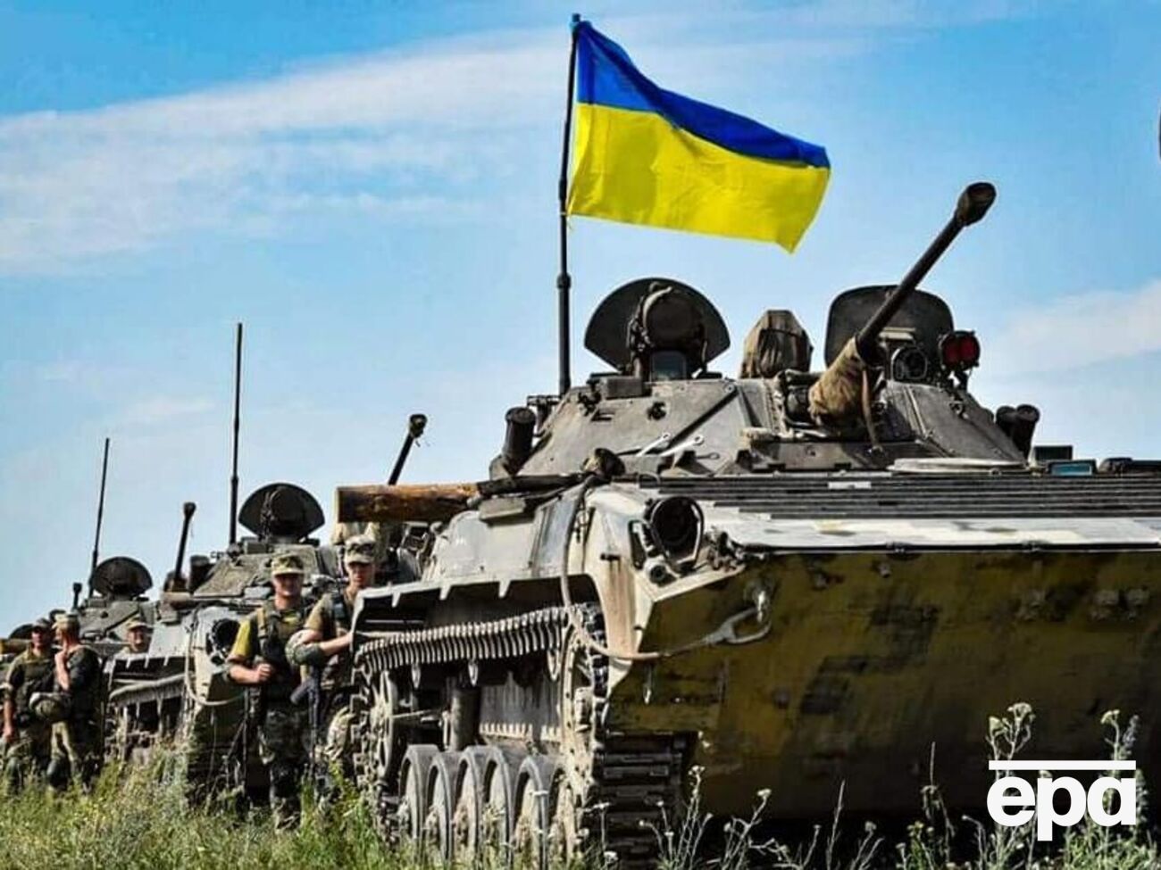 Украинские военные дали отпор оккупантам