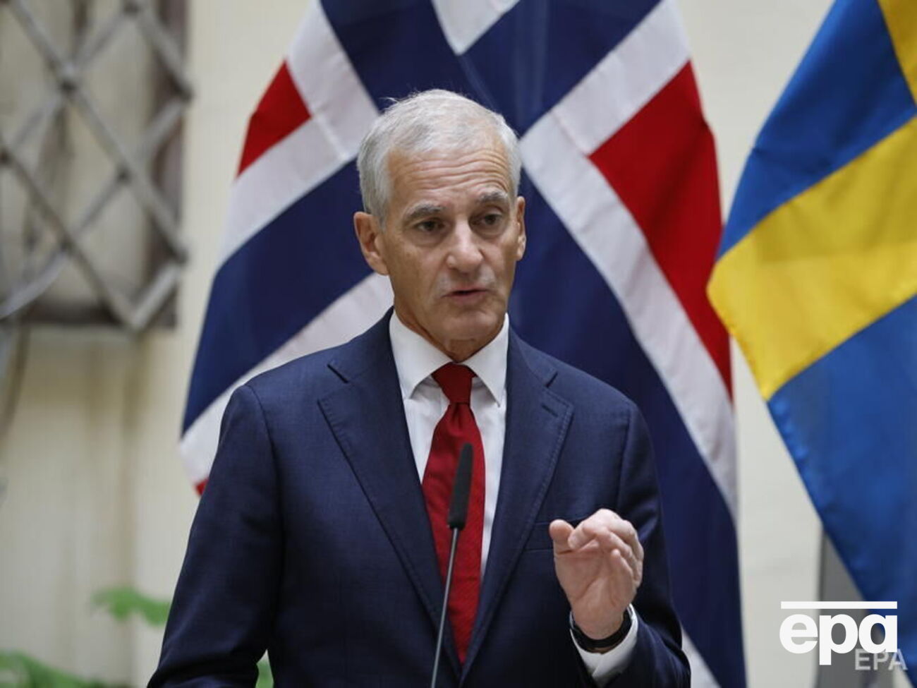 Йонас Гар Стьоре: Україна попросила Норвегію взяти на себе провідну роль у забезпеченні доступу до енергії