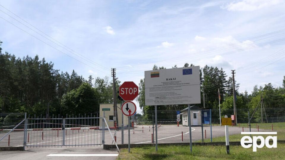Протяженность барьера между Литвой и Беларусью более 500 км