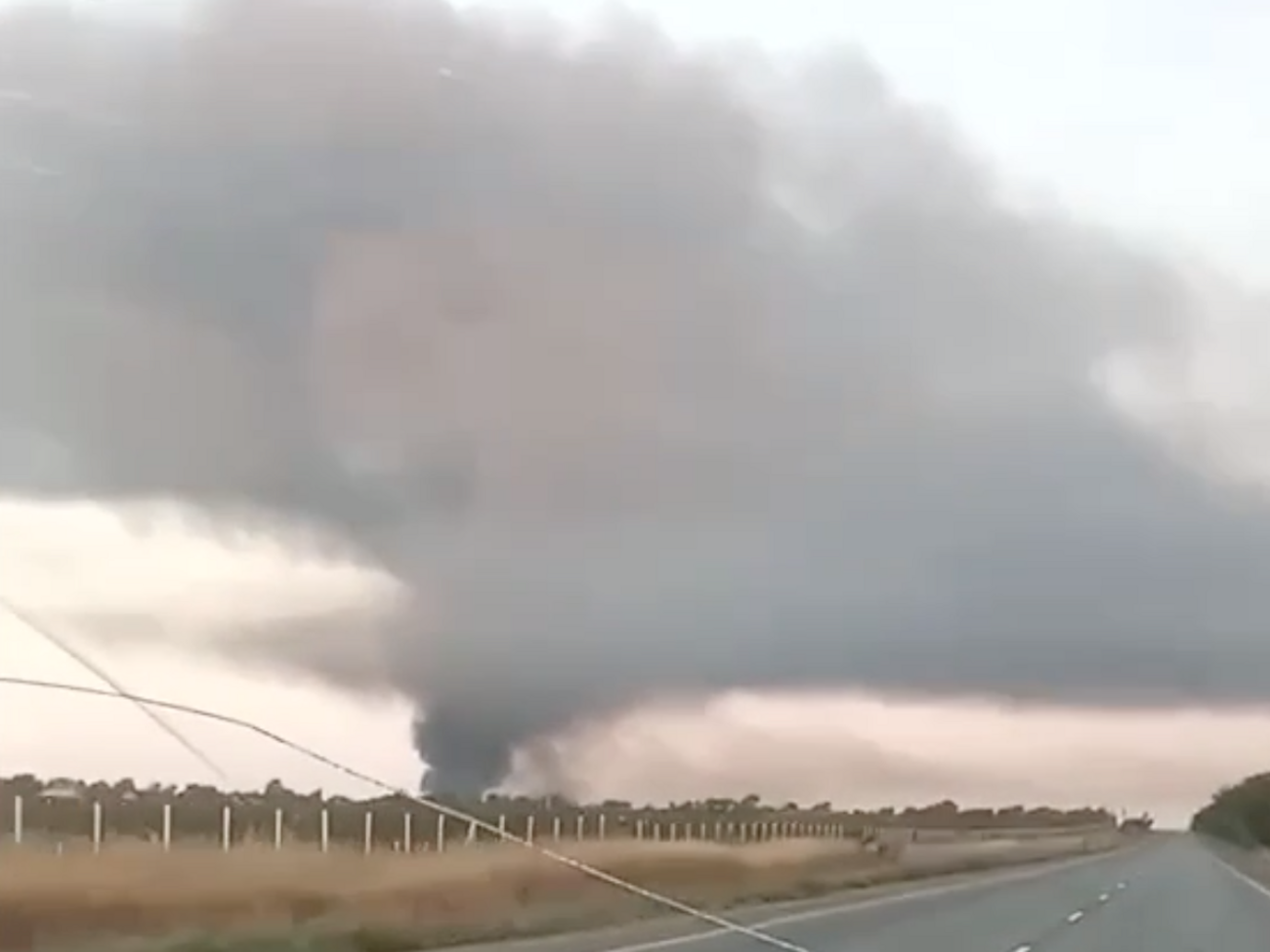 Пожежа на нафтобазі спалахнула о 6.00