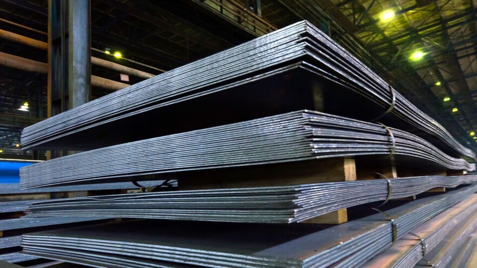 Объем экспорта стального проката упал на 61,4%