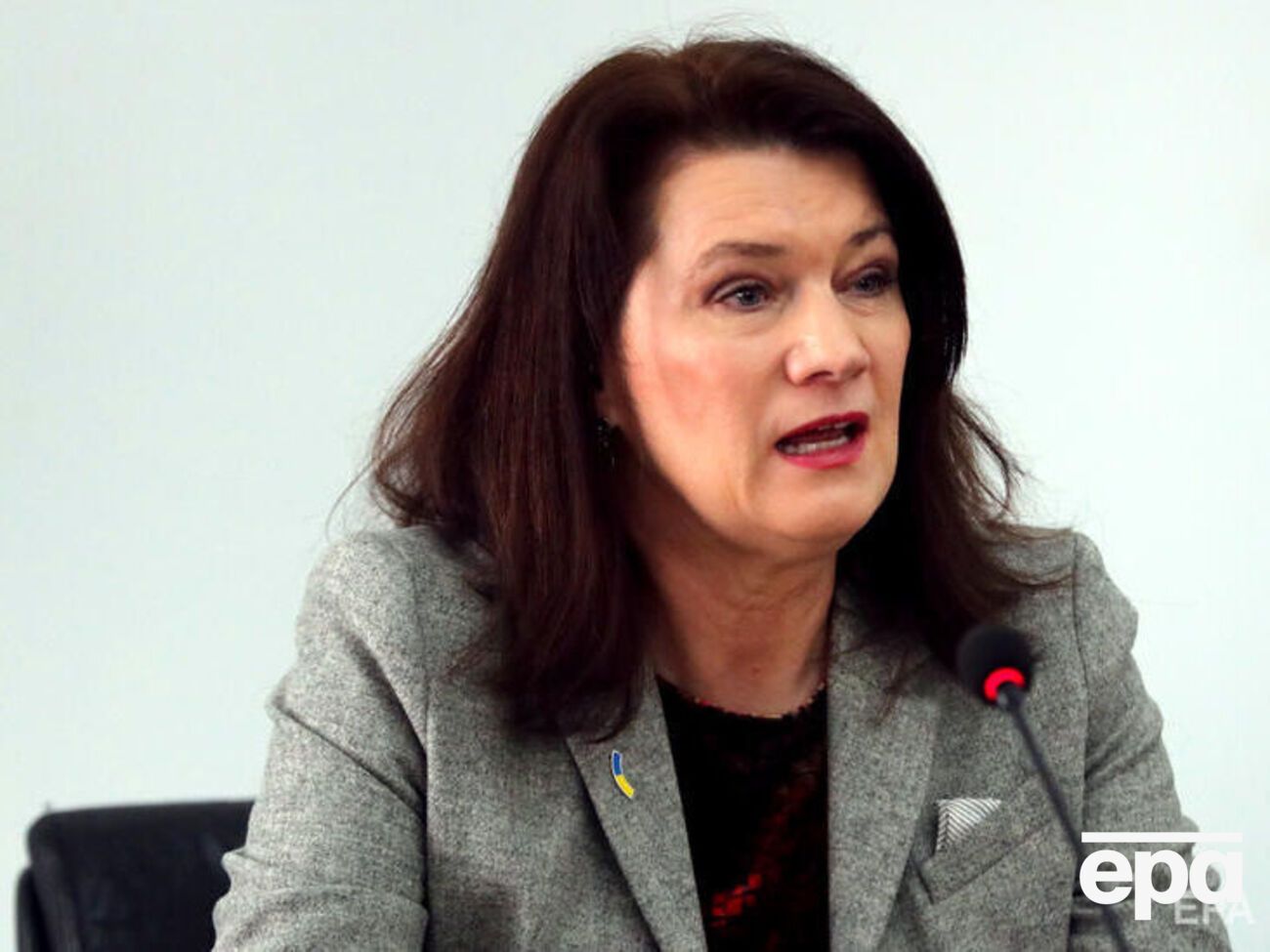 Це не останній пакет допомоги Швеції для України, зазначила Лінде