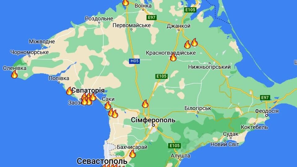 С 9 августа в оккупированном Крыму массово фиксируют взрывы, отметил КРЦ