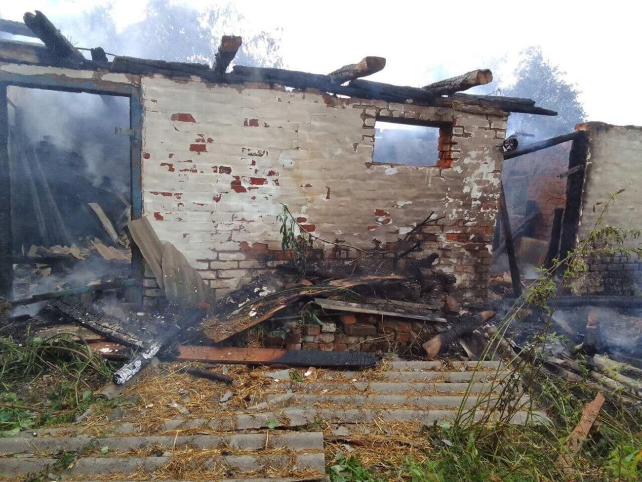 Унаслідок обстрілу Новослобідської громади виникли пожежі, зазначив Живицький