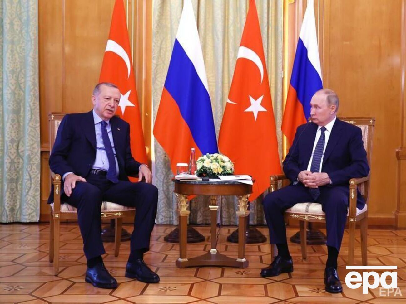 Эрдоган и Путин встречались в Сочи