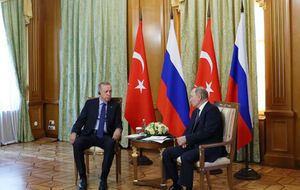 Ердоган і Путін провели переговори в Сочі 5 серпня