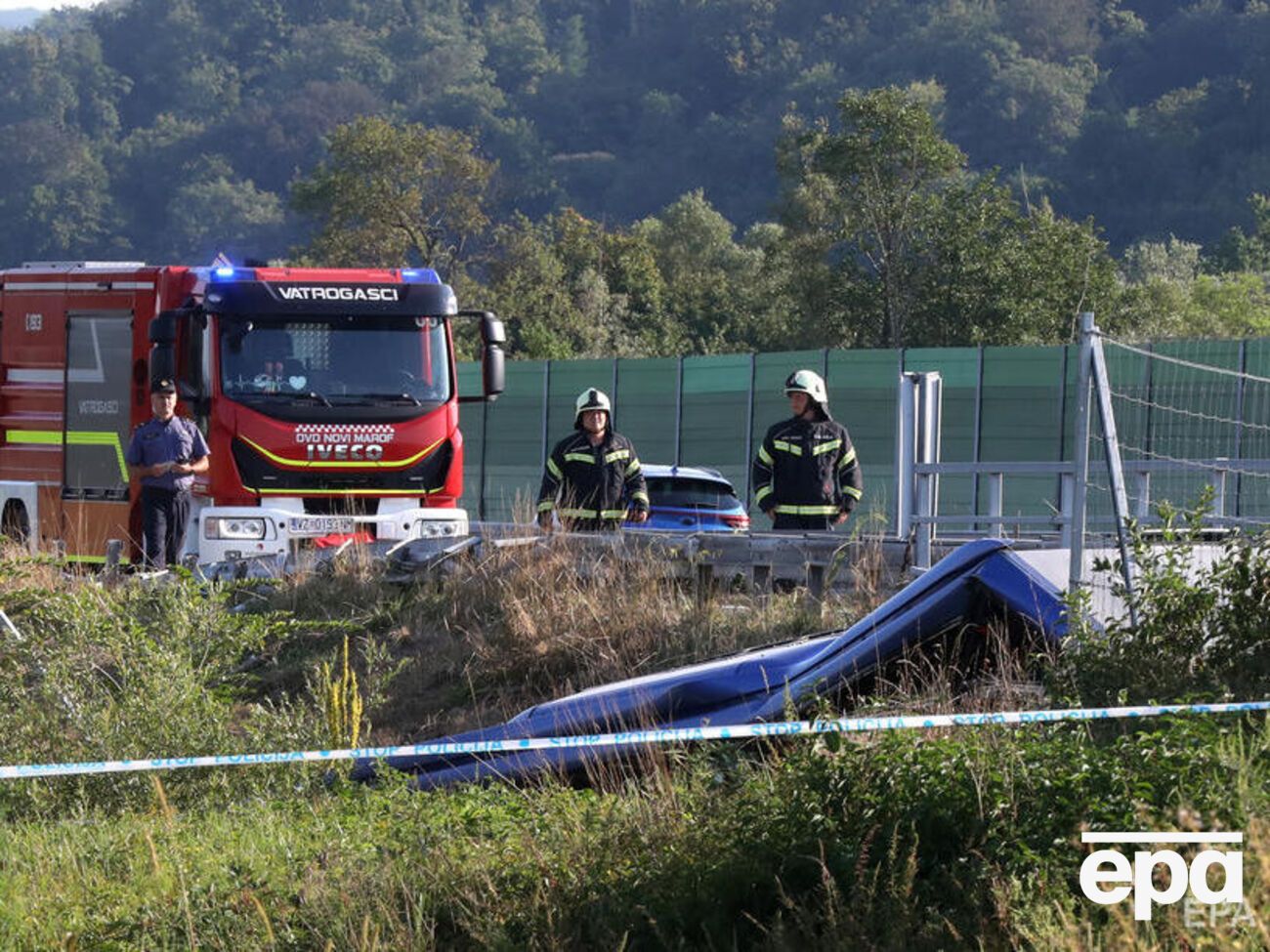 Автобус направлялся в Боснию и Герцеговину