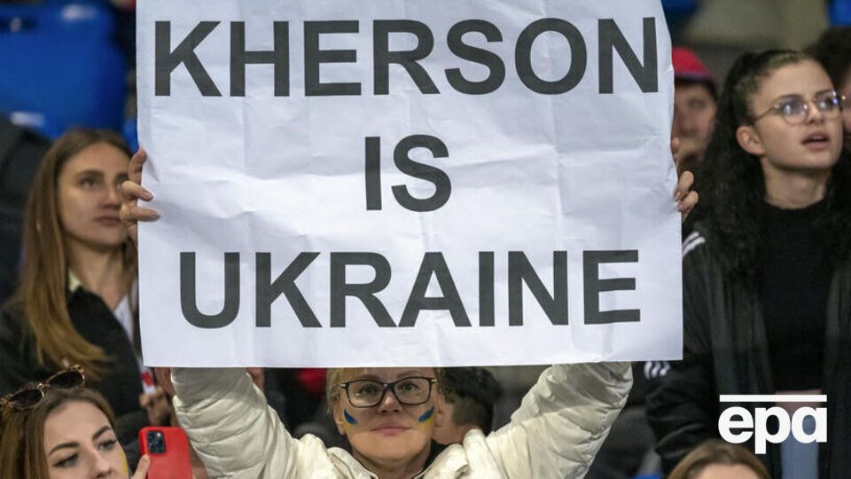 Часть Херсонской области находится под российской оккупацией