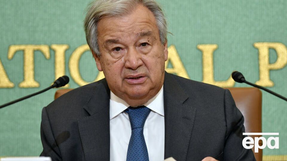 Генсек ООН Антониу Гутерриш осудил атаку на Запорожскую АЭС
