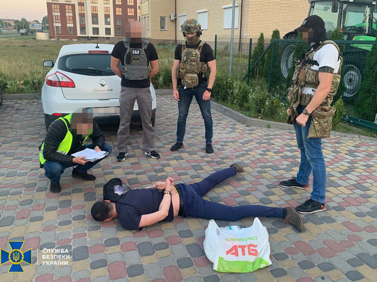 Спецоперация по задержанию подозреваемого прошла в Волынской области