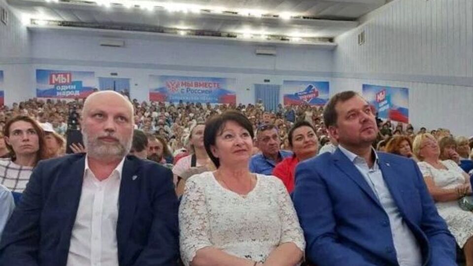 Коллаборанты завезли в Мелитополь массовку с других временно оккупированных территорий Запорожской области, отметил Федоров