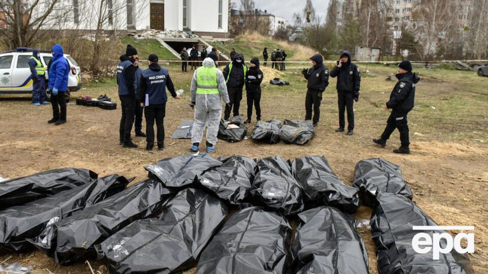 Після звільнення Бучі від окупантів у місті знайшли тіла вбитих цивільних