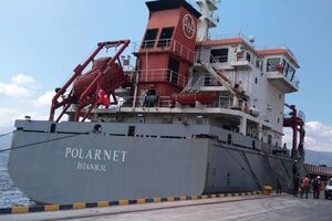 Судно Polarnet привезло кукурудзу до Туреччини