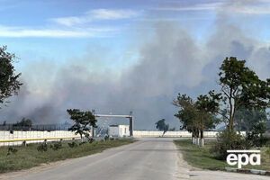 По информации минобороны РФ, на аэродроме "произошла детонация нескольких авиационных боеприпасов"