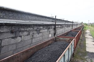 Вугілля доправили залізницею