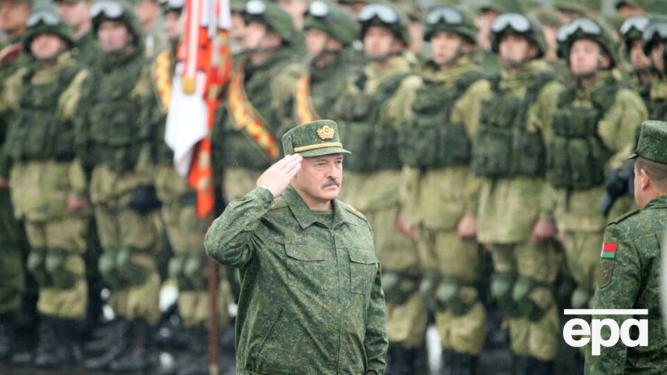 Білоруські військові на навчаннях, імовірно, відпрацьовуватимуть "звільнення" територій