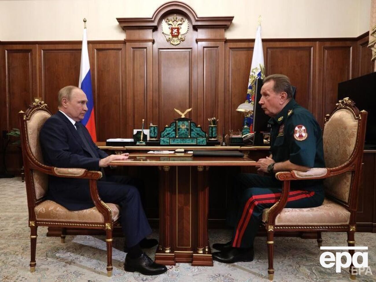 Путин провел встречу с Золотовым 30 августа, ее активно обсуждали в соцсетях