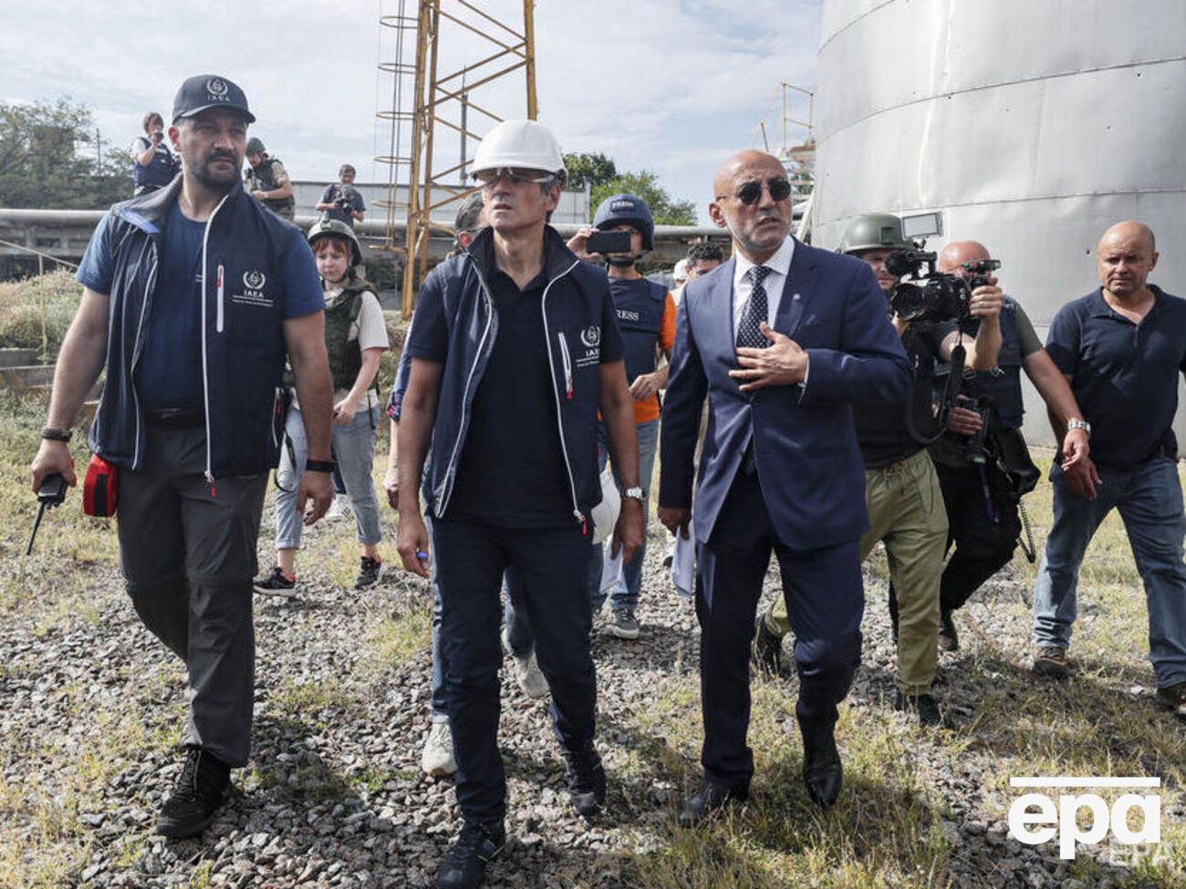 Рафаель Гроссі, глава МАГАТЕ, відвідав Запорізьку АЕС