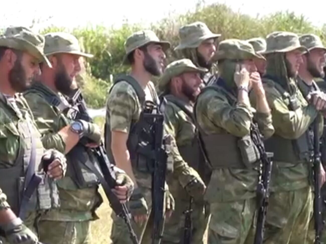 По данным Генштаба, в Херсонскую область отправили около 1300 кадыровцев