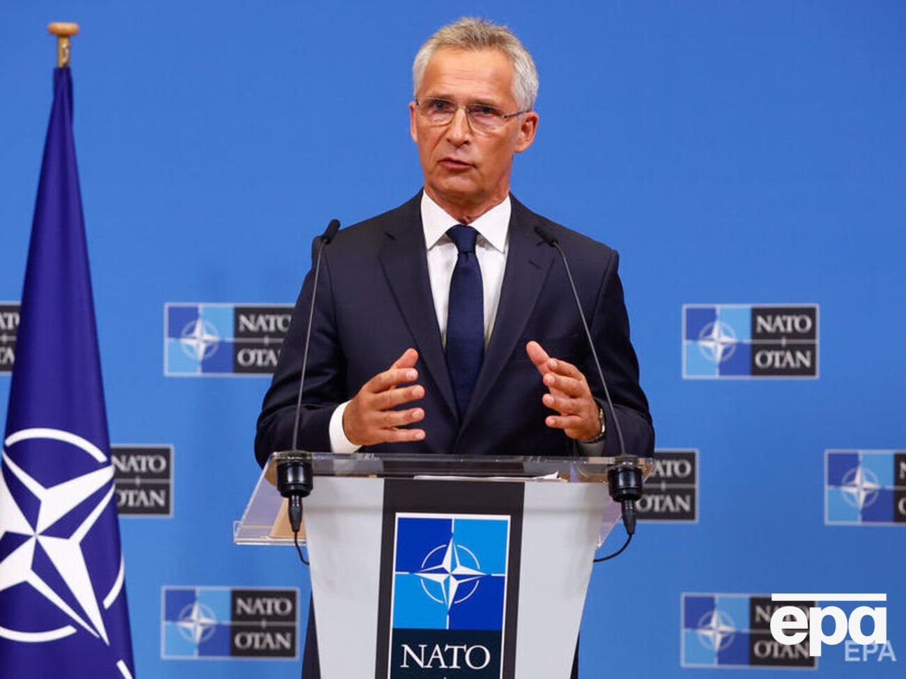 Столтенберг: Ми закликаємо союзників до ще більшої підтримки України