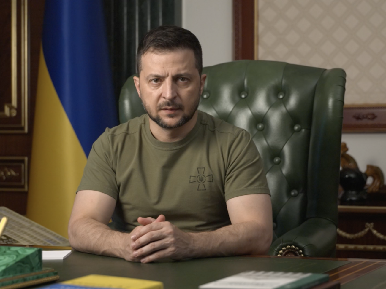 Зеленский:&nbsp;Мы всегда готовы отстаивать свою землю