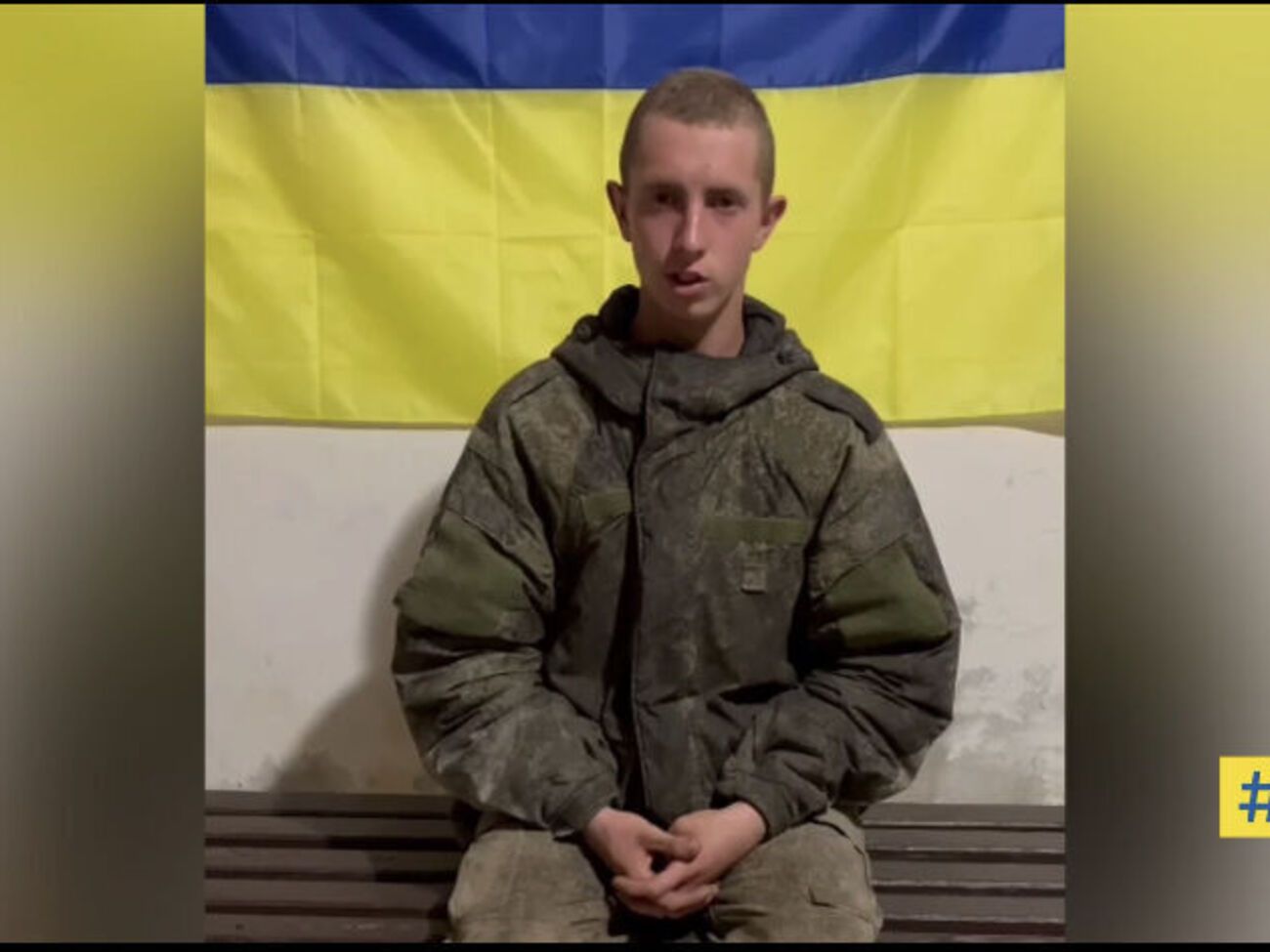 На відео військовий зізнається: вижив, бо вчасно здався в полон