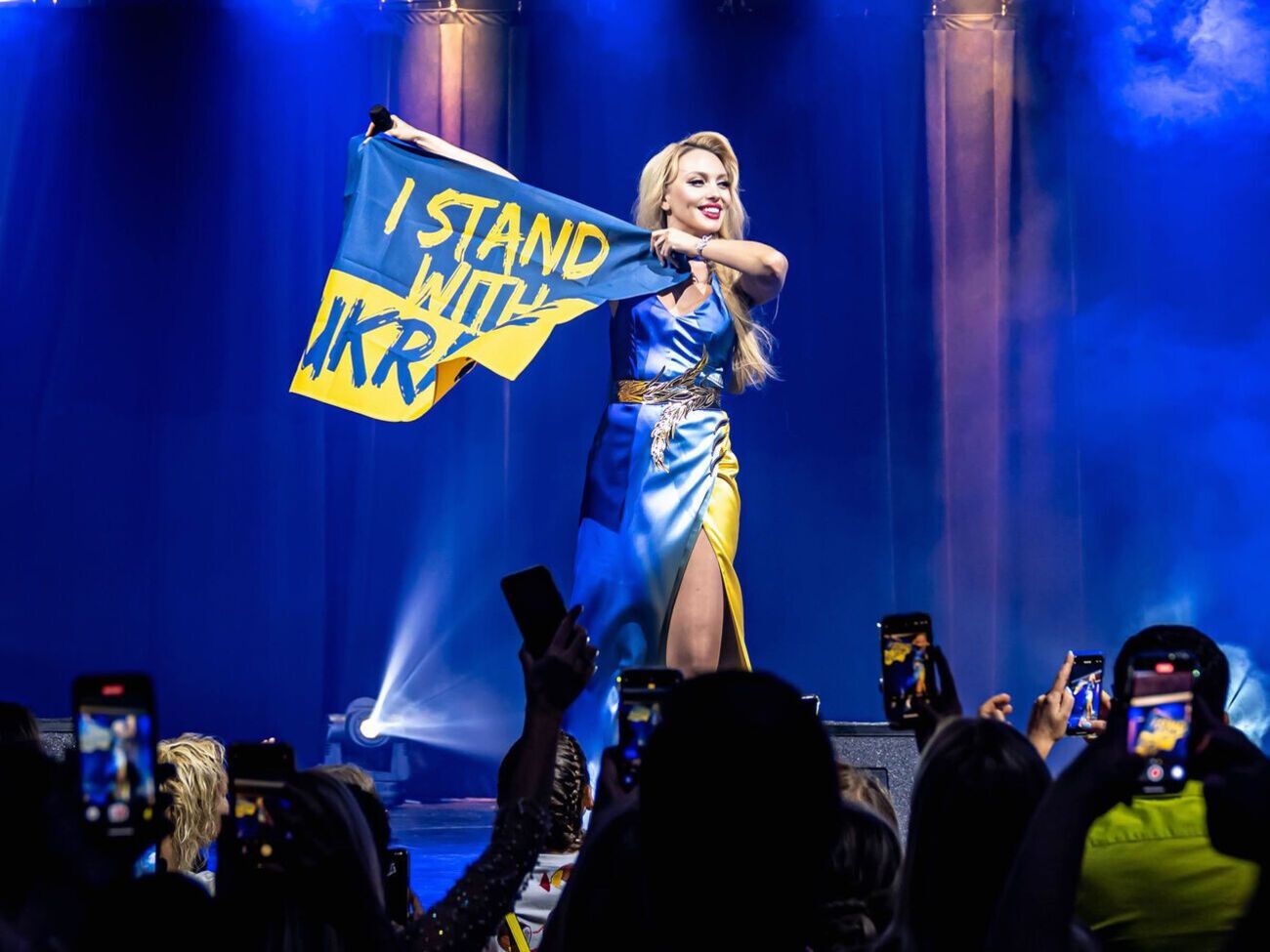 Полякова: Я&nbsp;почувствовала невероятную поддержку Украины от зрителей, от всего зала