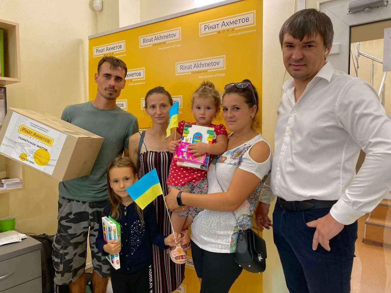 Загалом продуктові набори від Фонду, доправлені до "Зеленого центру Метінвест Запоріжжя", вже отримали понад 26 тис. осіб