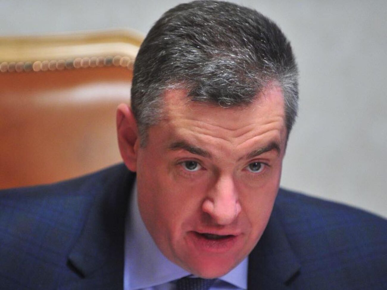Депутат Госдумы Слуцкий считает, что документ о гарантиях безопасности Украины "закрепит" санкции против России