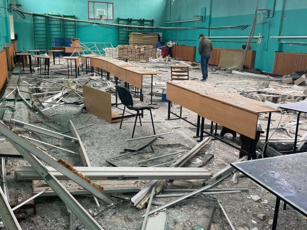 Российские военные обстреляли Авдеевку