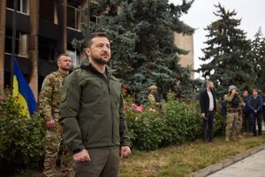 Зеленський: Наш синьо-жовтий уже майорить у деокупованому Ізюмі