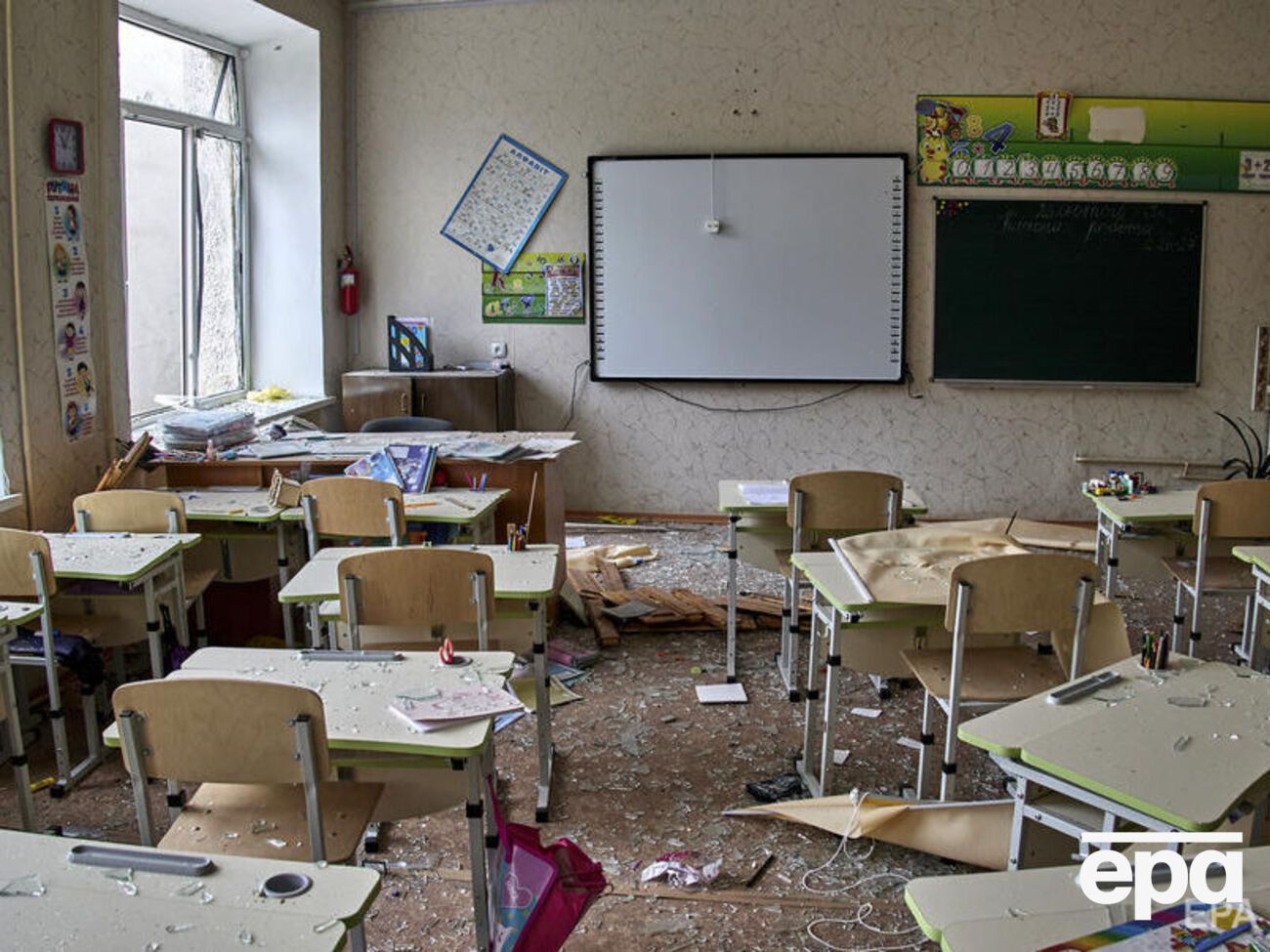 Через російську агресію в Україні зруйновано повністю 287 шкіл