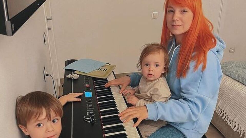 Tarabarova разом із чоловіком виховує сина та доньку