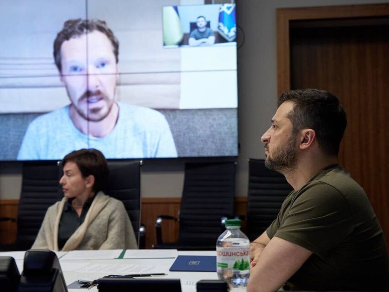 Зеленский поблагодарил Камбербэтча за солидарность с Украиной