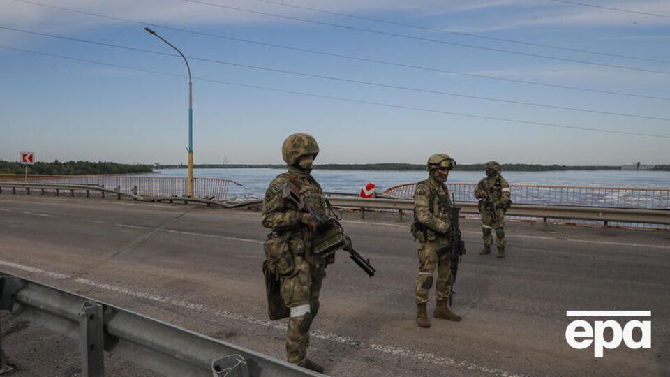 Мост в районе Каховской ГЭС находится под огневым контролем украинских военных