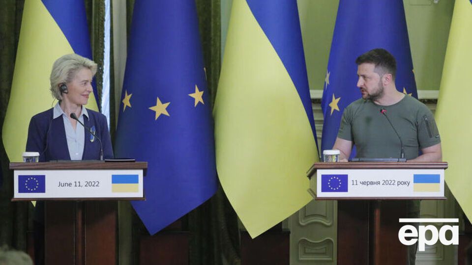 Фон дер Ляєн 15 вересня прибула в Україну і зустрілася із Зеленським