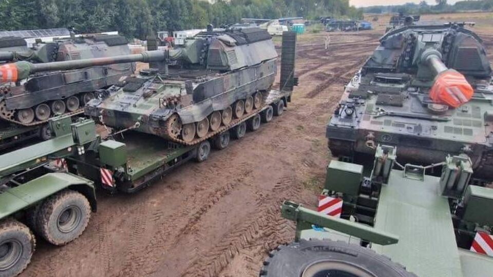 Panzerhaubitze 2000 Украина получила от Германии и Нидерландов