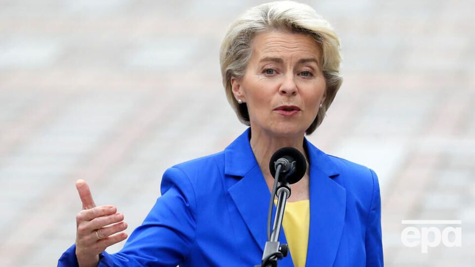 Фон дер Ляєн вважає, що українці ведуть боротьбу "за всіх"