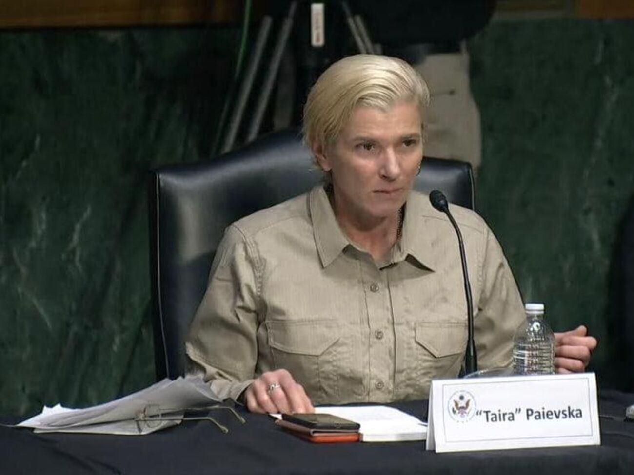 Паєвська виступила перед Гельсінською комісією