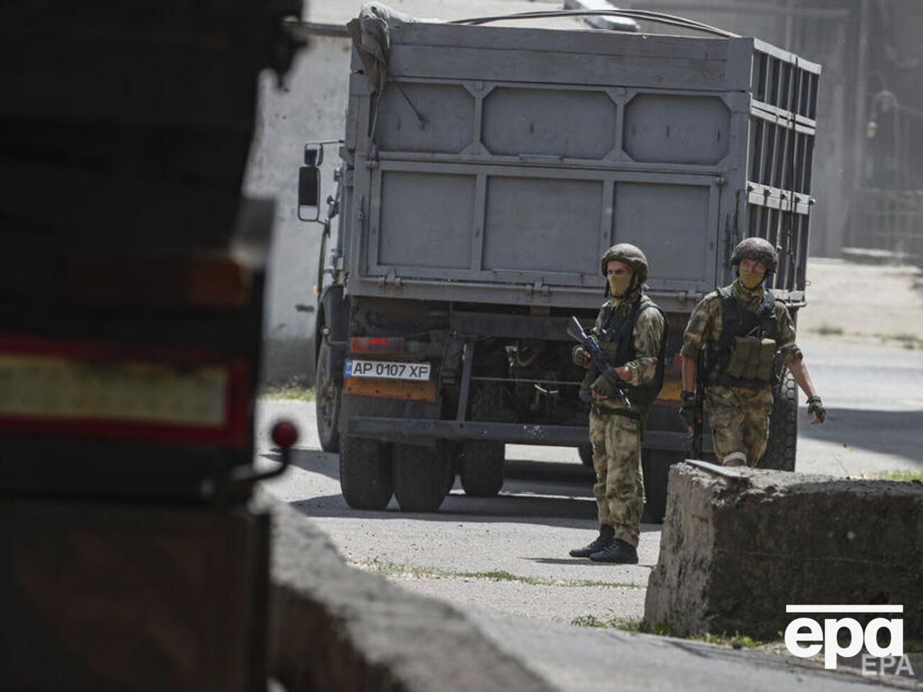 Российские оккупанты зашли в Мелитополь 26 февраля