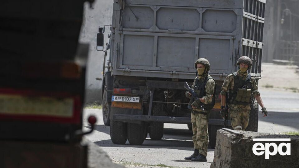 Российские оккупанты зашли в Мелитополь 26 февраля