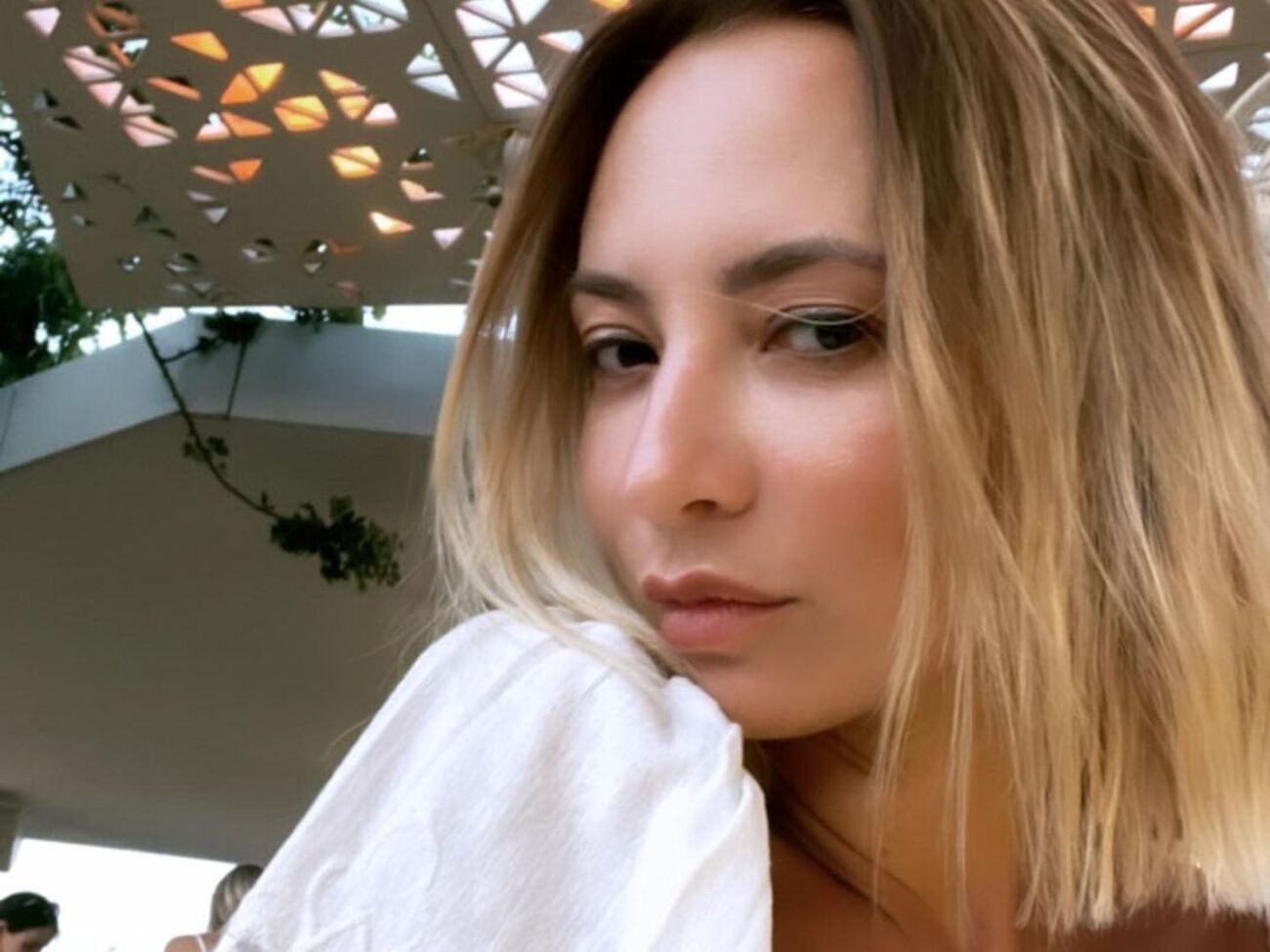 Сопонару поделилась снимком с отдыха